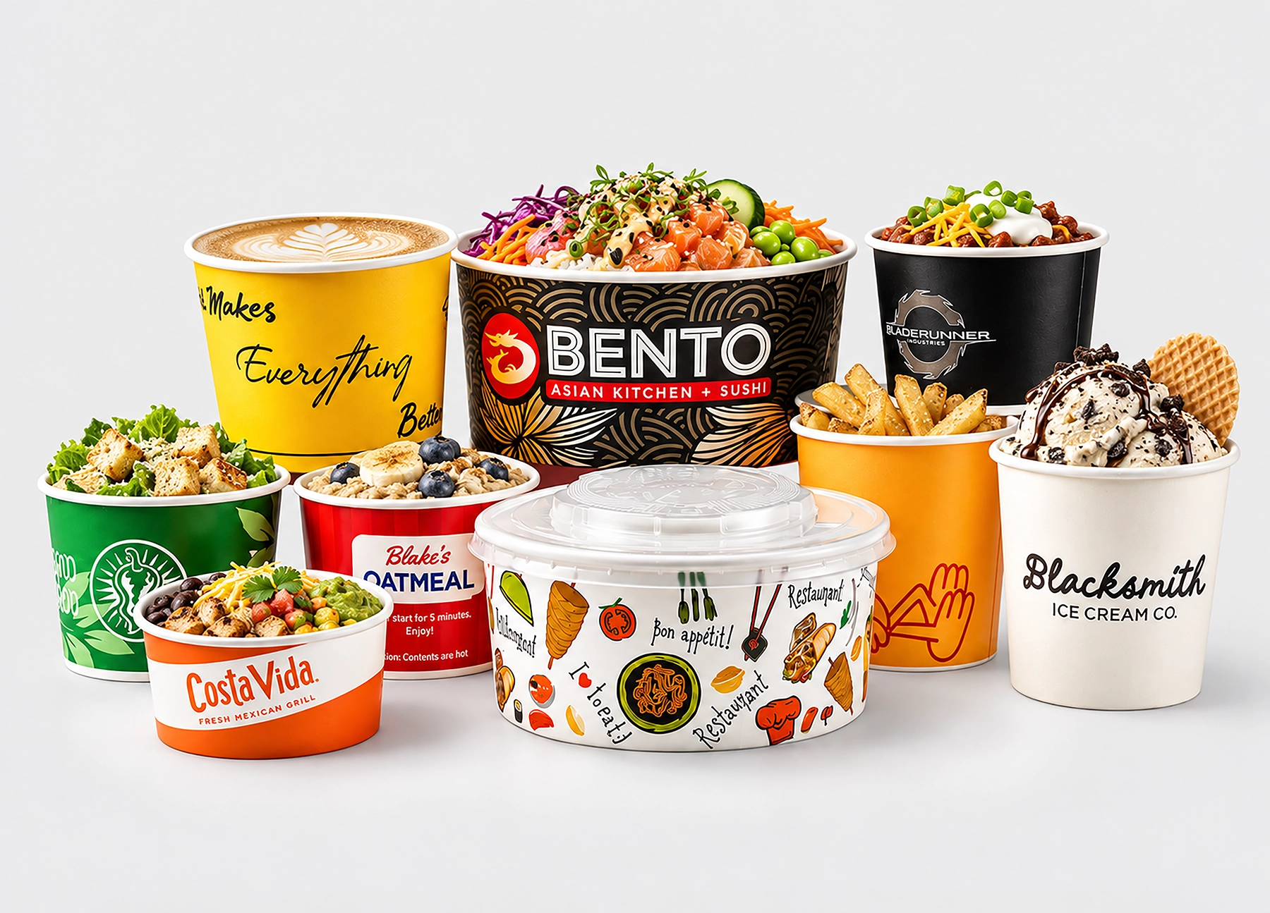 Paper Bowls and Food Containers